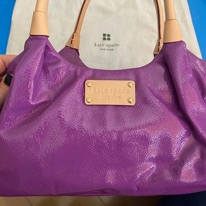 Small Purple Kate Spade handbag